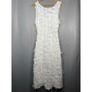 Le Lis Paris Dress Eyelash Fringe Like Feathers